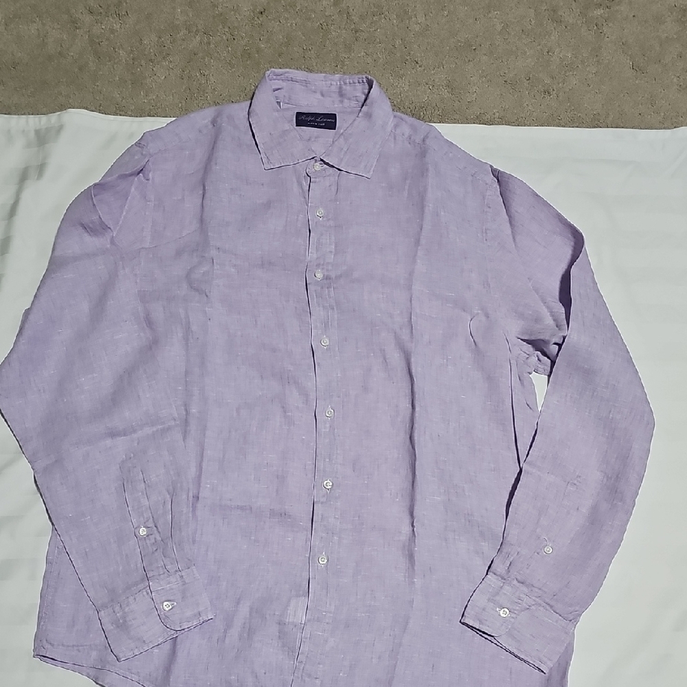 Ralph Lauren Purple Label Linen Shirt